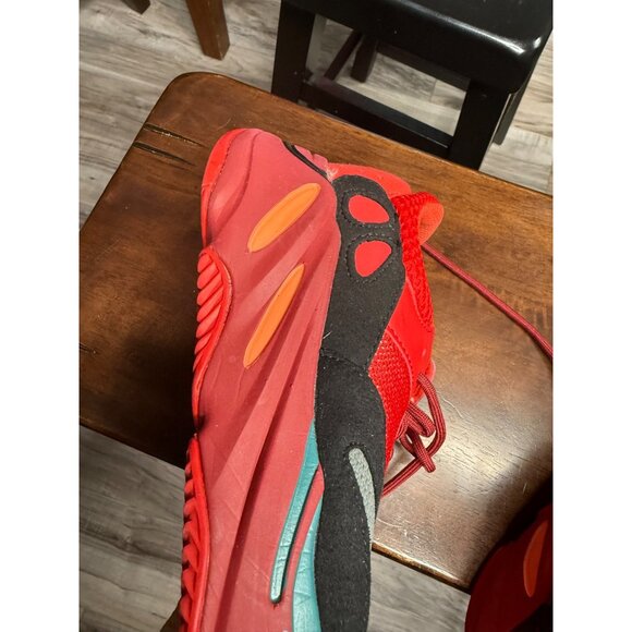 Adidas Yeezy Boost 700 V1 Hi-Res Red Sneakers Size 7 Mens US Retired - Picture 15 of 16